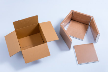 Kühlverpackung für Versand von Käse Schritt 1